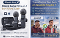 Microphone Lavalier Sans Fil pour Smartphone