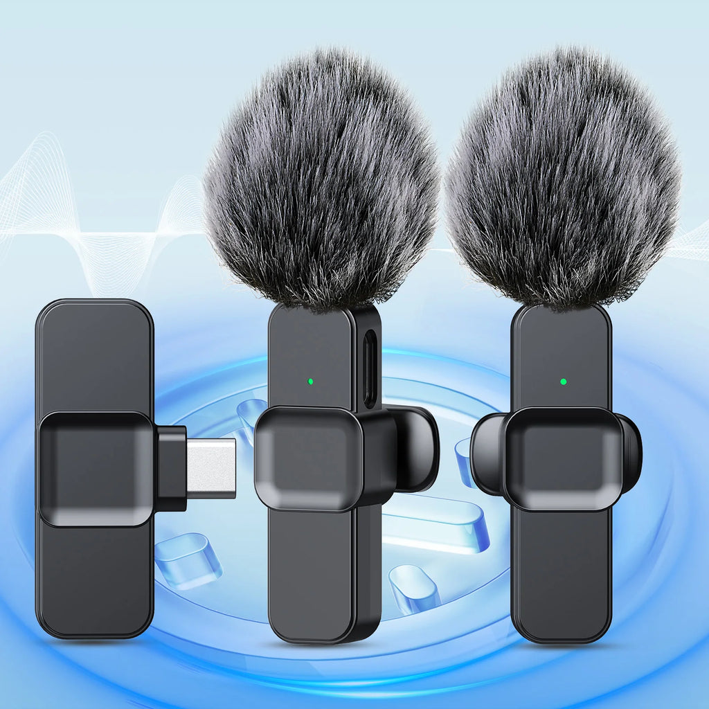 Microphone Lavalier Sans Fil pour Smartphone