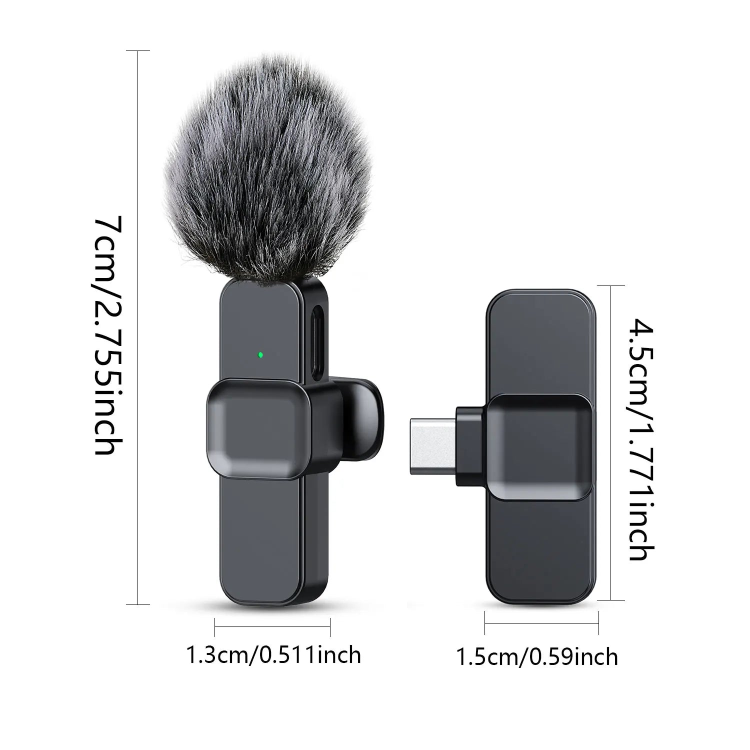 Microphone Lavalier Sans Fil pour Smartphone