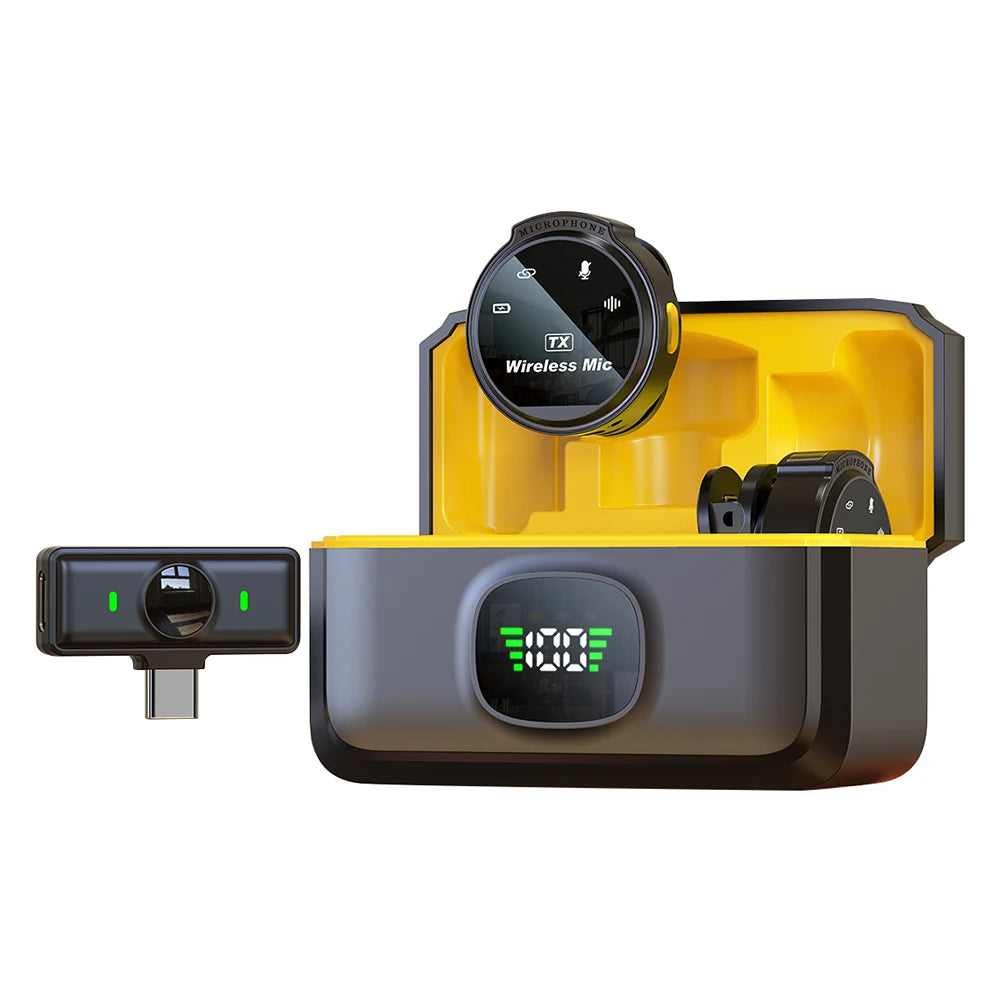 Microphone Lavalier Sans Fil pour Smartphone