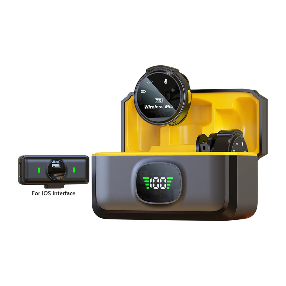Microphone Lavalier Sans Fil pour Smartphone