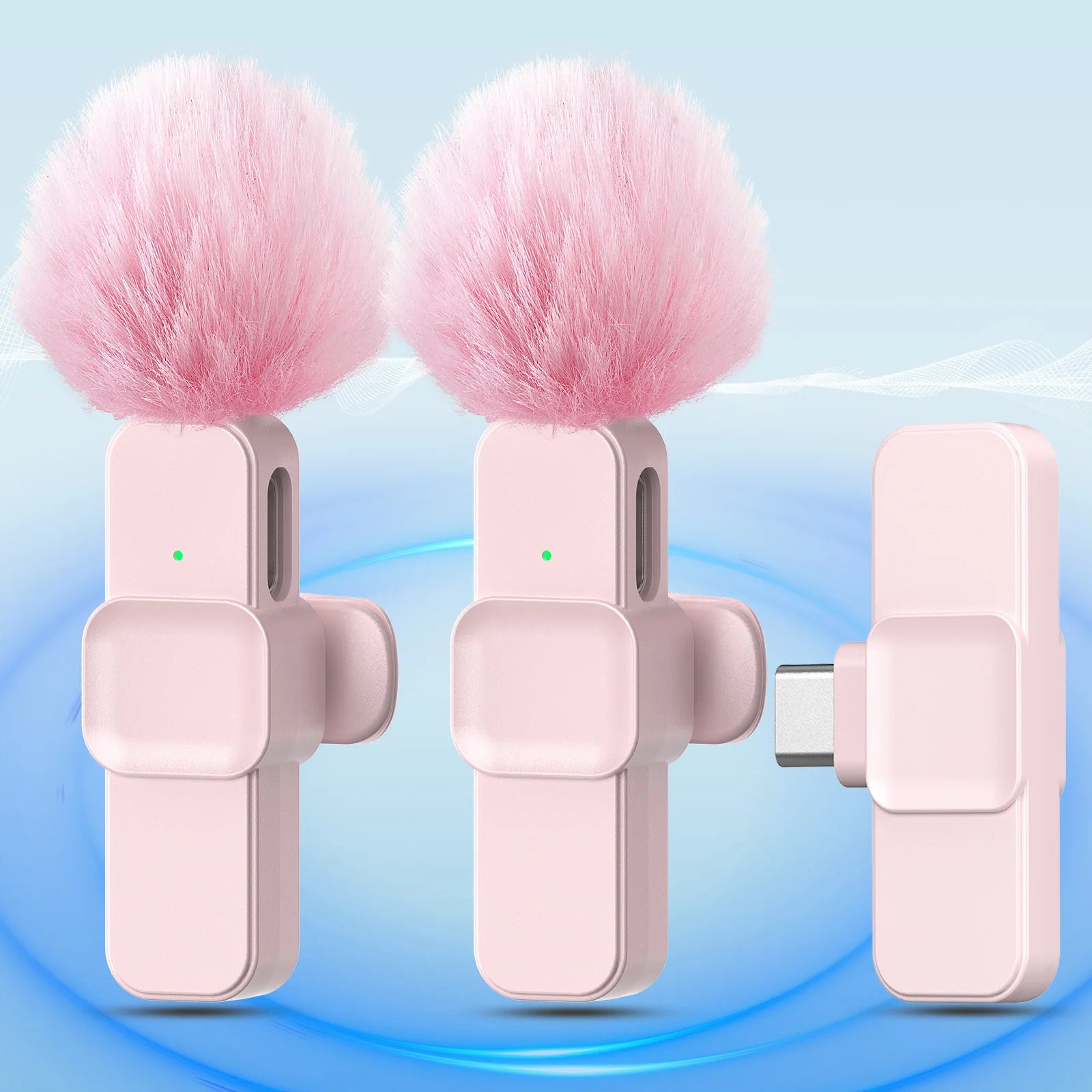 Microphone Lavalier Sans Fil pour Smartphone