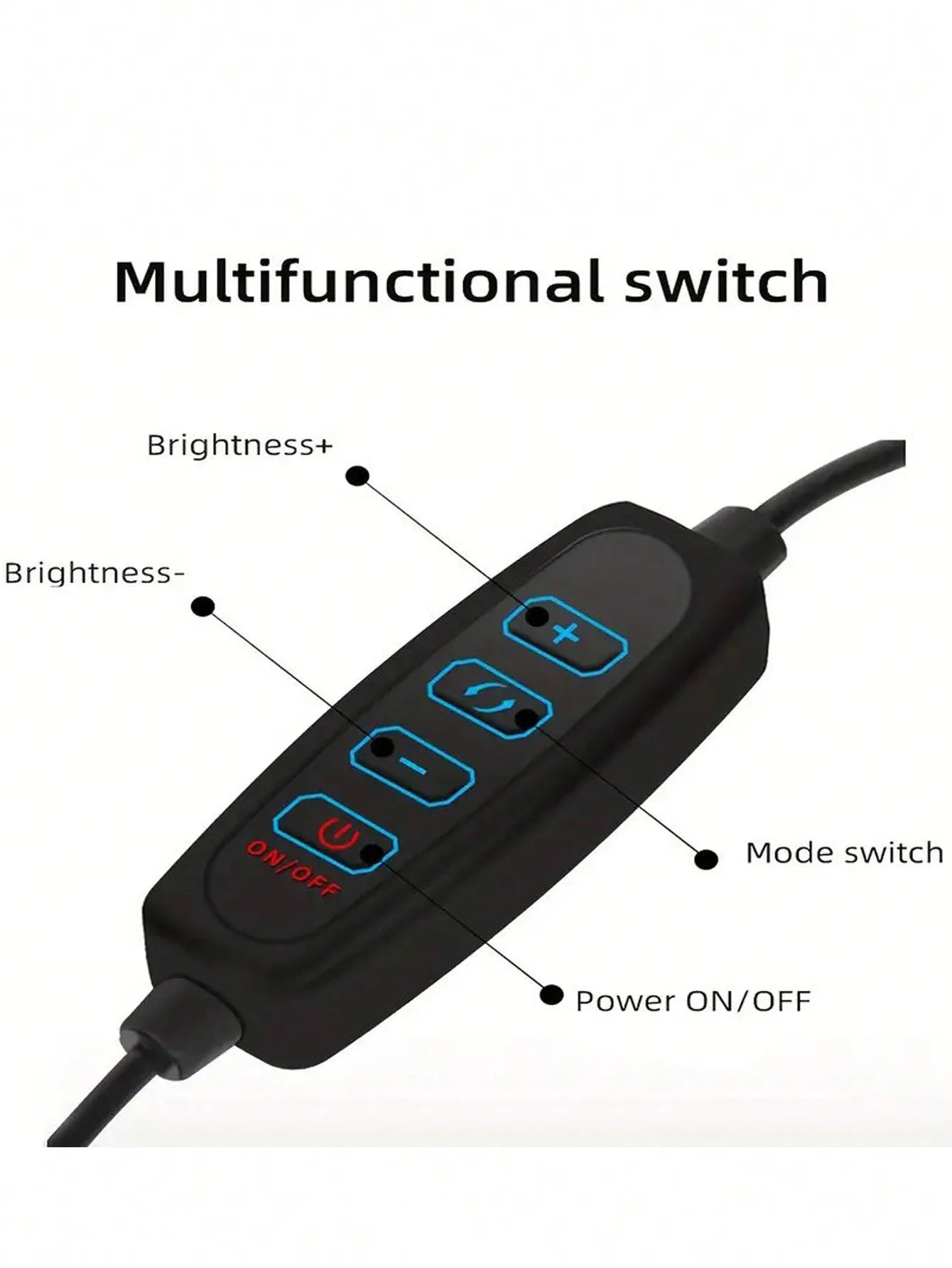 Ring Light LED 10 pouces avec trépied – Éclairage TikTok & Streaming