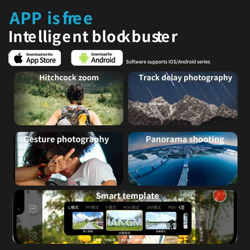 Stabilisateur Gimbal 3 Axes pour Smartphone