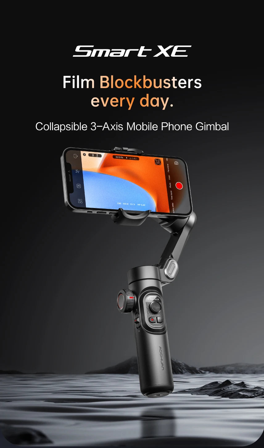 Stabilisateur Gimbal 3 Axes pour Smartphone