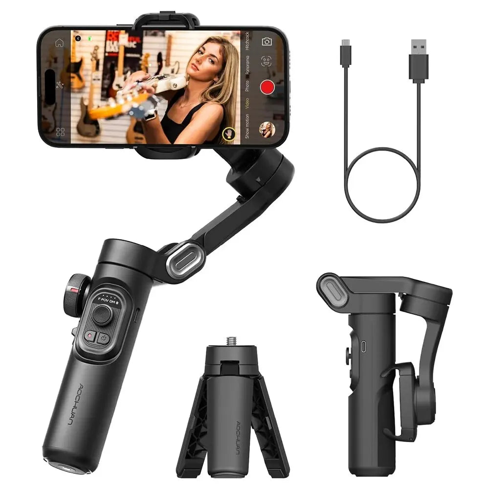 Stabilisateur Gimbal 3 Axes pour Smartphone
